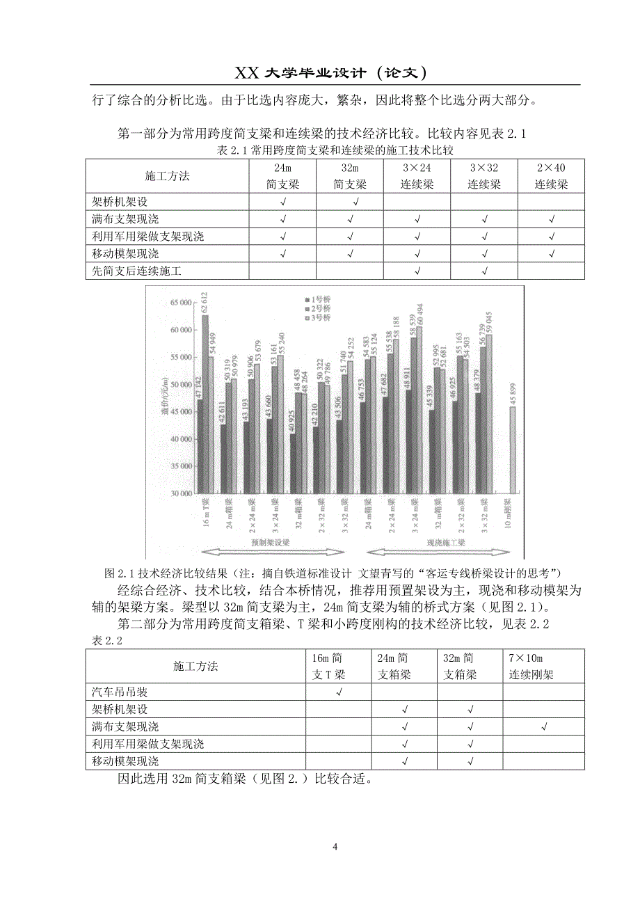 桥梁工程毕业设计高速铁路桥_第4页