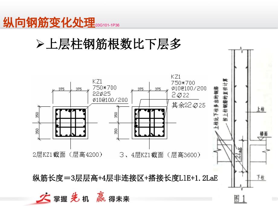 变截面柱、基础梁、框架梁钢筋工程造价培训ppt培训课件_第4页