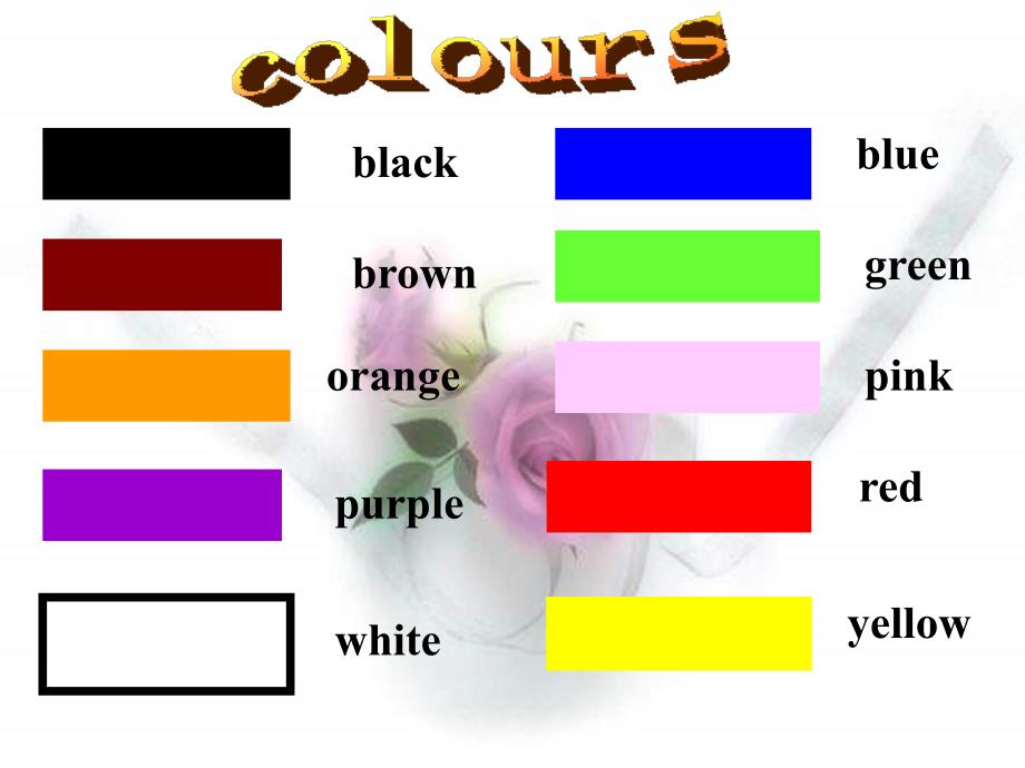 冀教版英语七上《unit2 colours and clothes》(lesson16)ppt课件_第3页