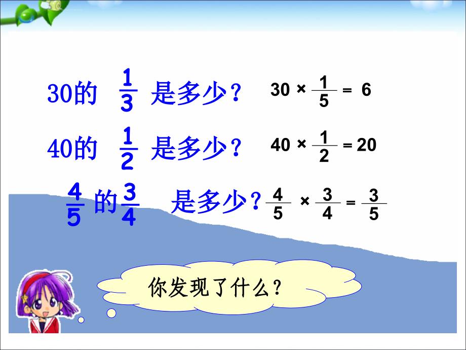 分数乘法  解决问题  例1 课件_第3页