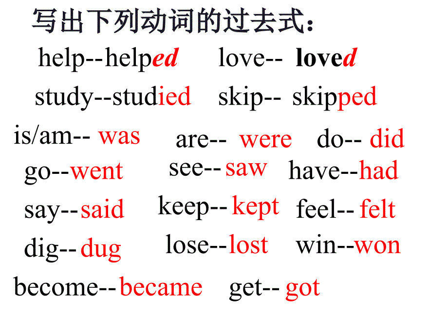 广州版英语三下module 7《revision 1 relationships》ppt课件_第3页