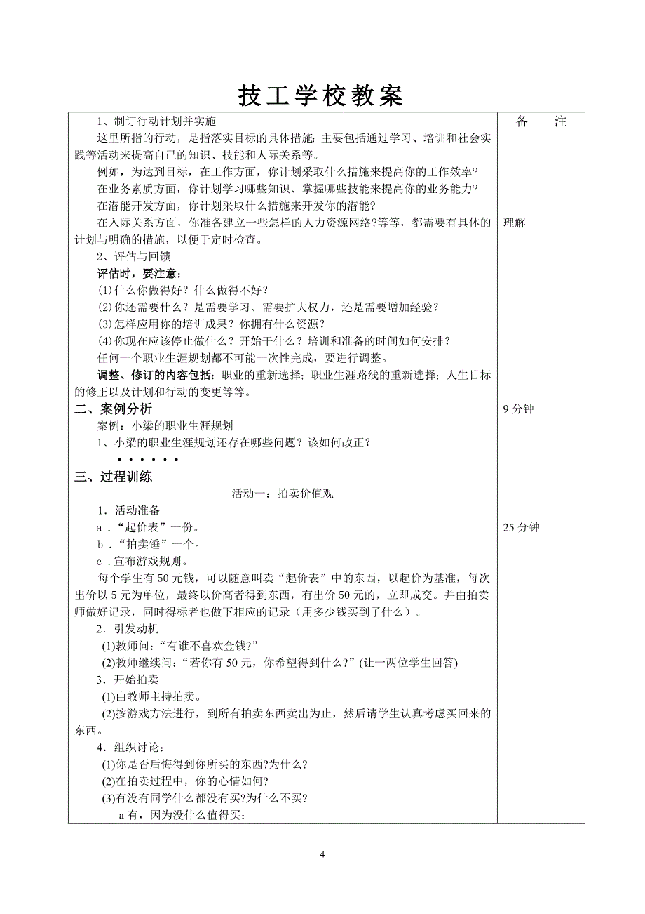 专题十六--职业生涯规划的步骤_第4页