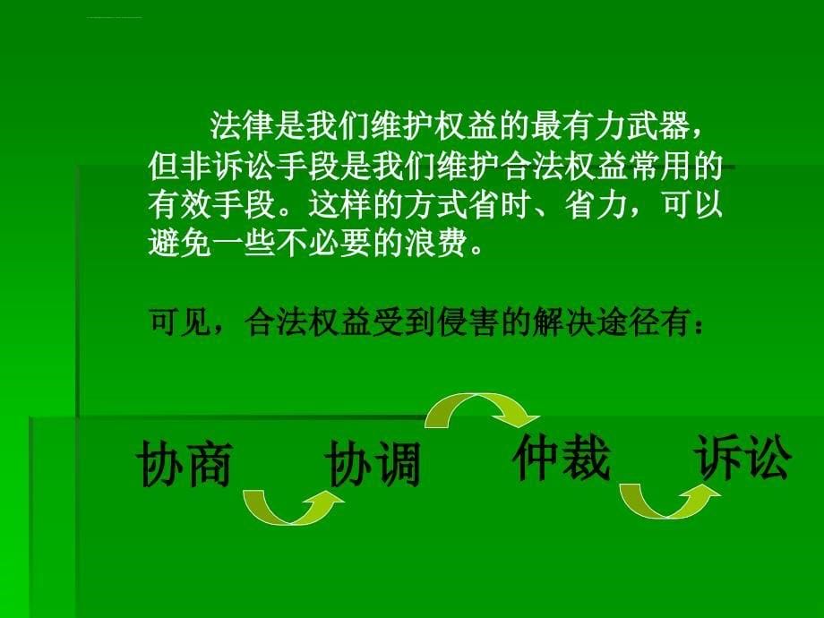 七年级政治善用法律保护自己_1ppt培训课件_第5页