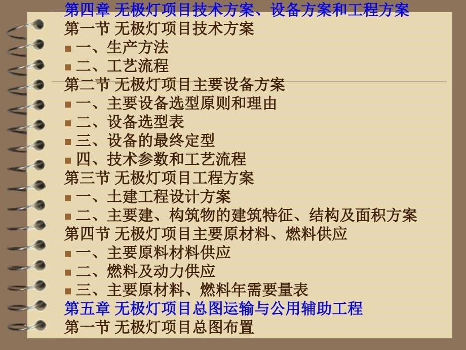 无极灯项目可行性研究报告ppt培训课件_第5页