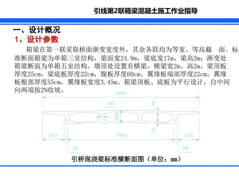 引桥第2联箱梁混凝土施工作业指导书ppt培训课件_第5页