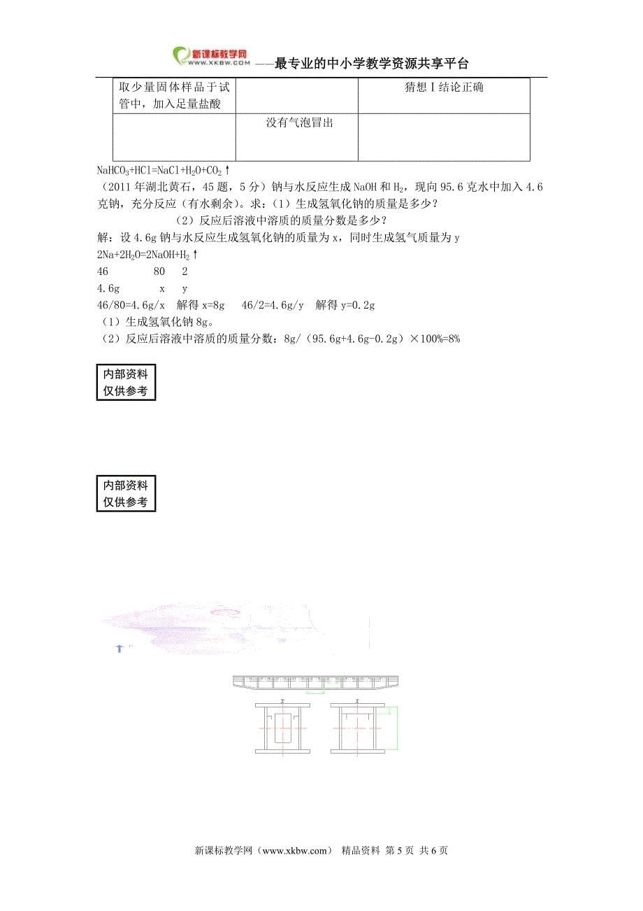 黄石市 初中毕业生学业考试_第5页