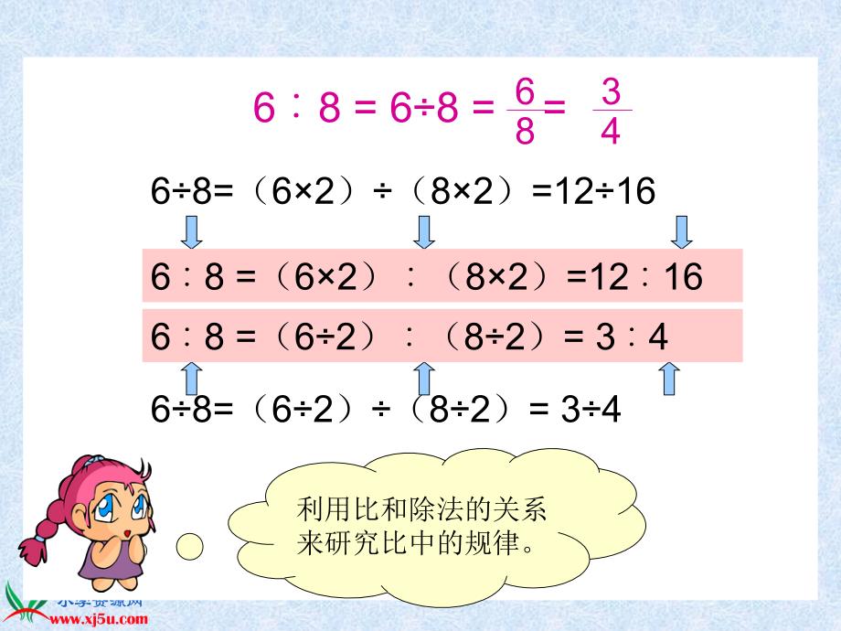 (人教新课标)六年级数学上册课件_比的基本性质_第4页