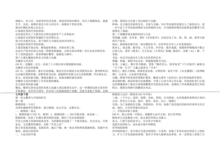 七年级历史重点_第4页