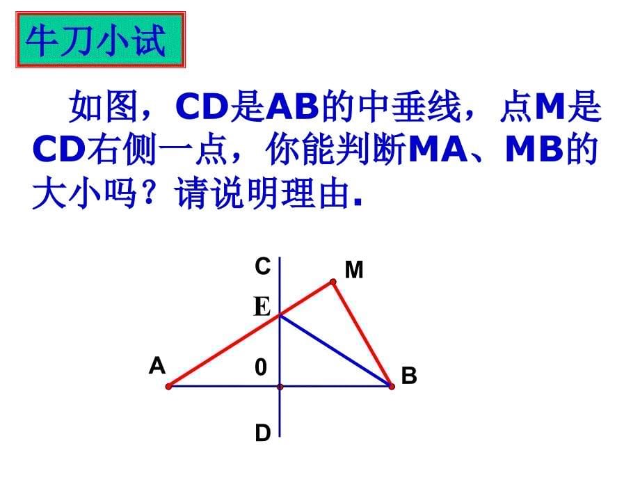 苏科版八年级上线段角的轴对称性(一) ppt培训课件_第5页