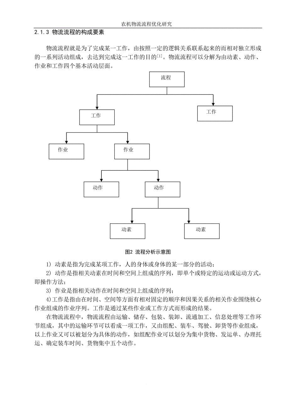 农机物流流程优化研究毕业论文_第5页