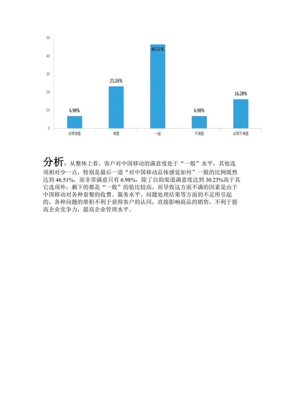 中国移动满意度调查默认报告-_第5页