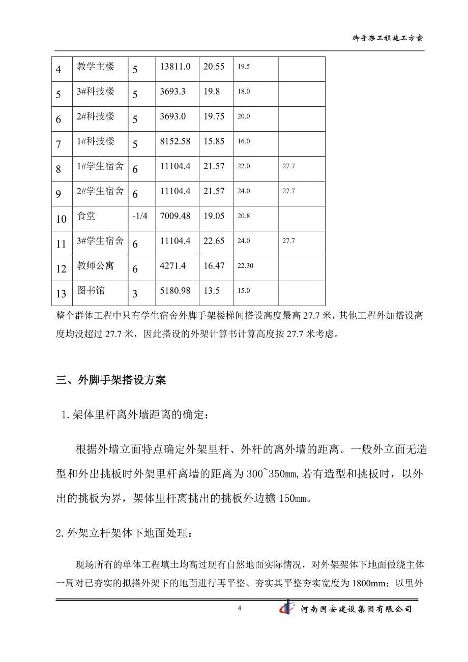 宜阳高中外墙双排脚手架_第5页