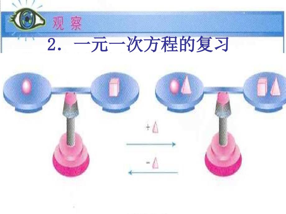 一元一次方程复习1_第1页