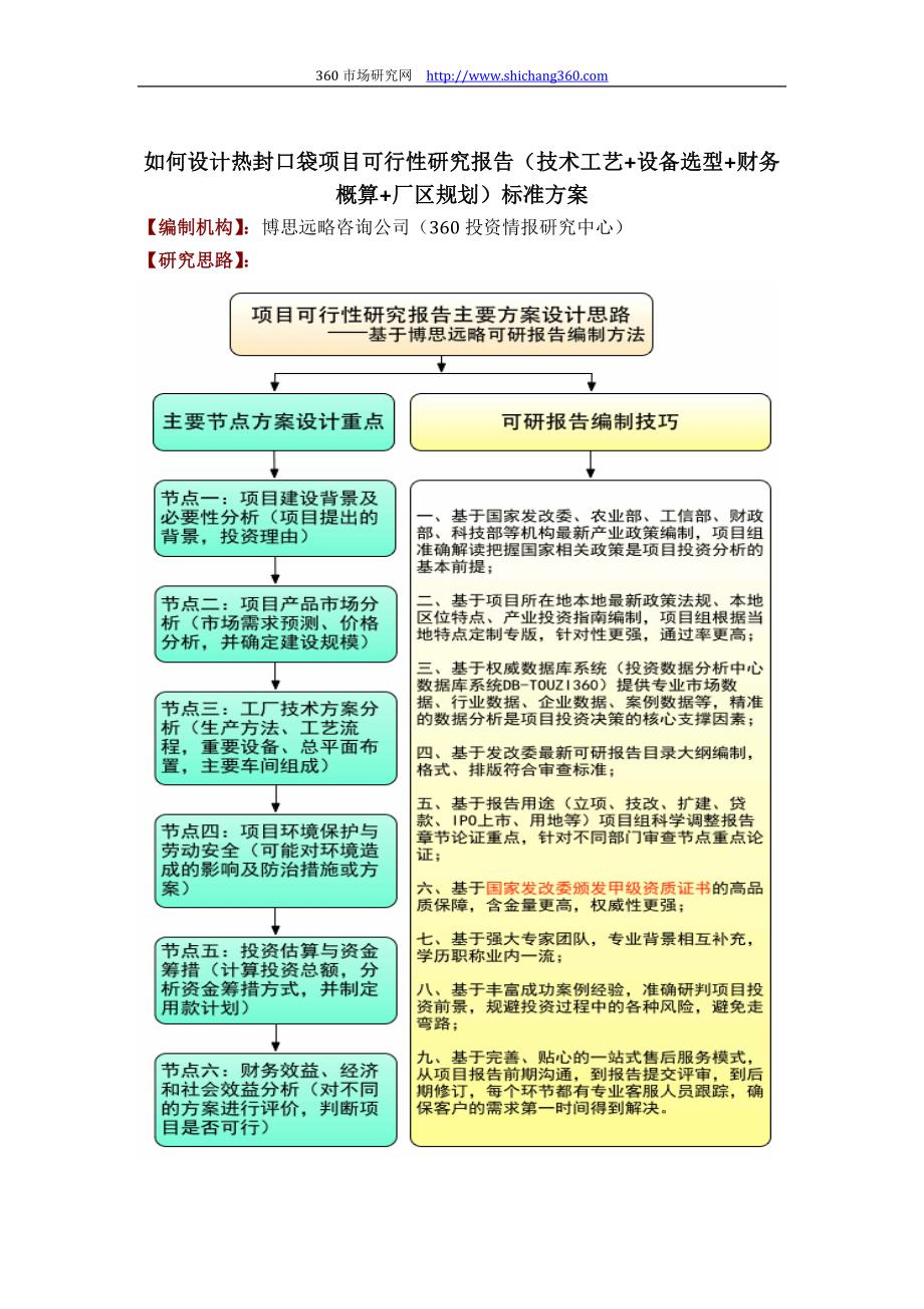 如何设计热封口袋项目可行性研究报告(技术工艺+设备选型+财务概算+厂区规划)标准_第1页