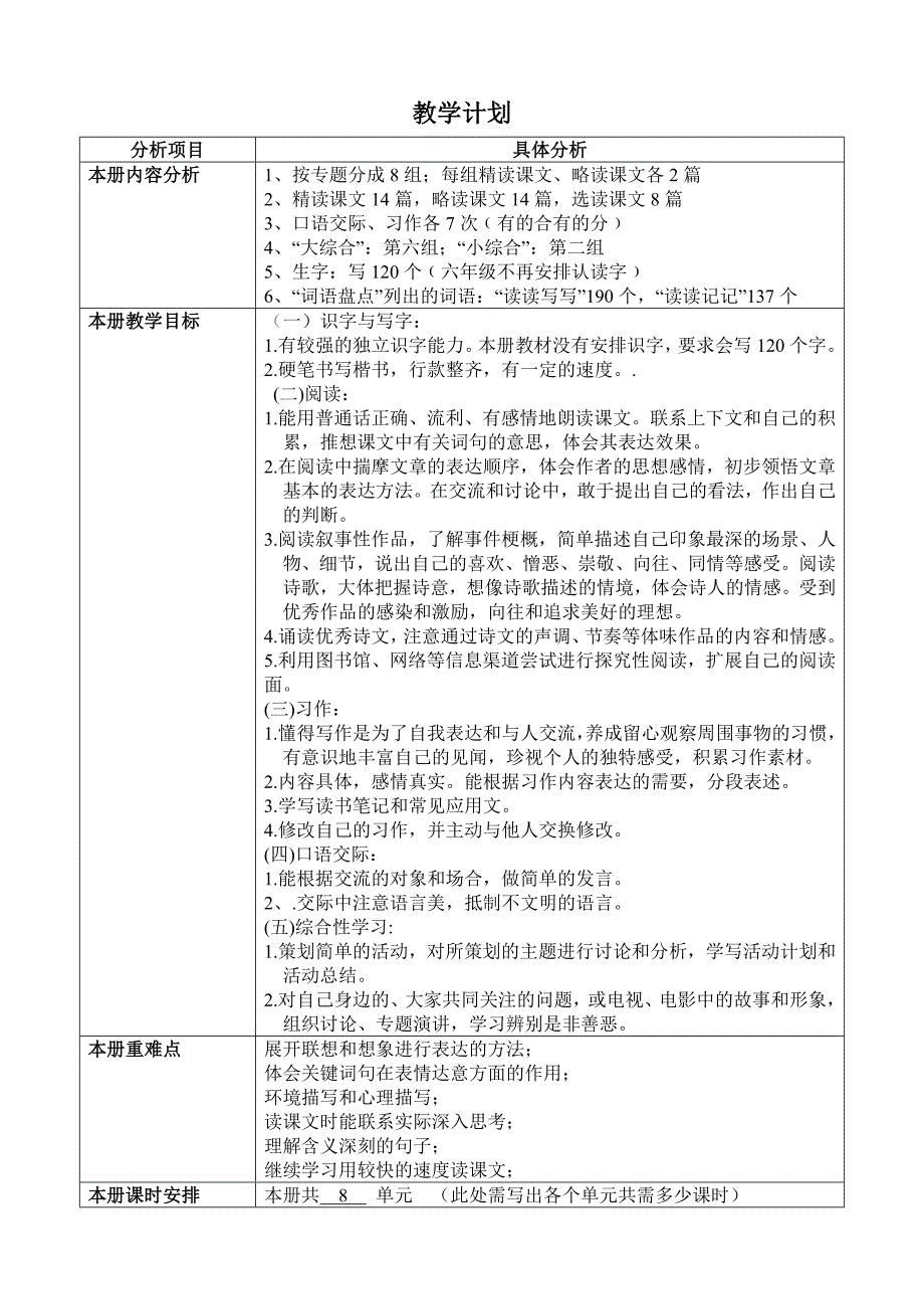 全册计划及进度_第2页