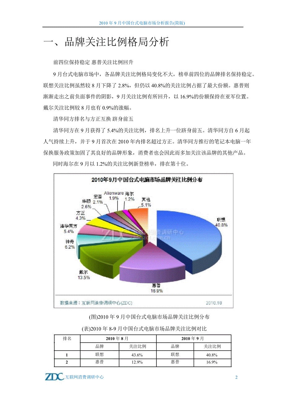 中国台式电脑市场分析报告_第3页