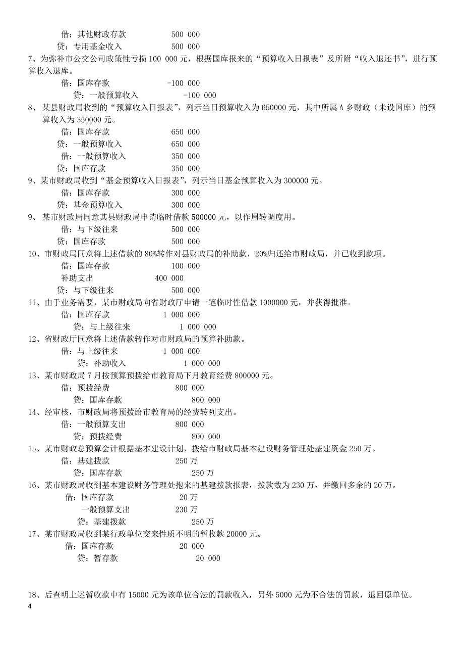 预算会计精简版复习资料_第4页