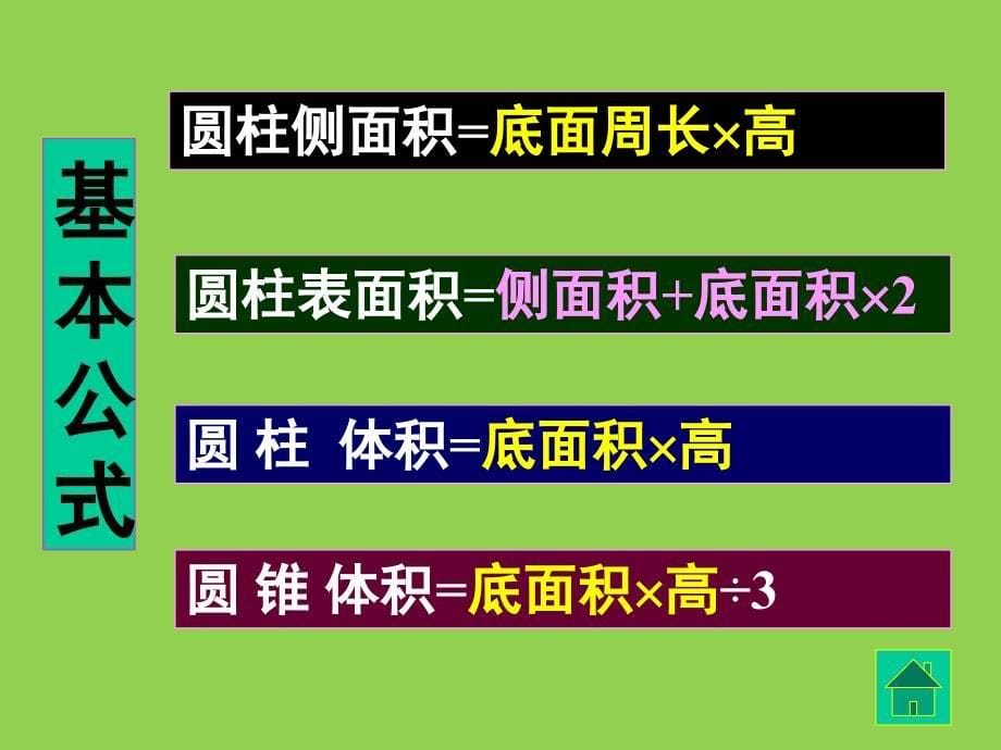 《圆柱与圆锥》复习活动课件_第5页