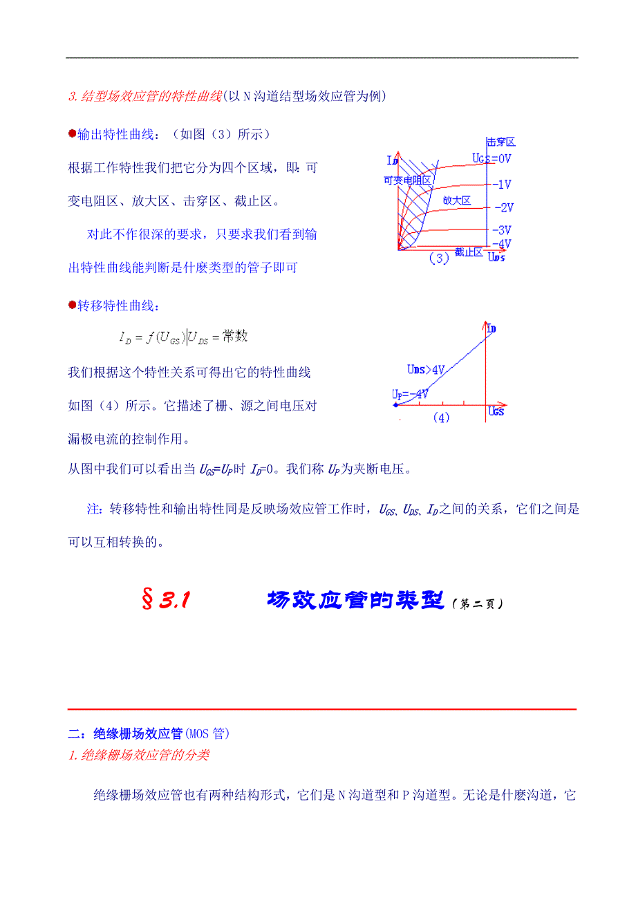 场效应管介绍_第4页