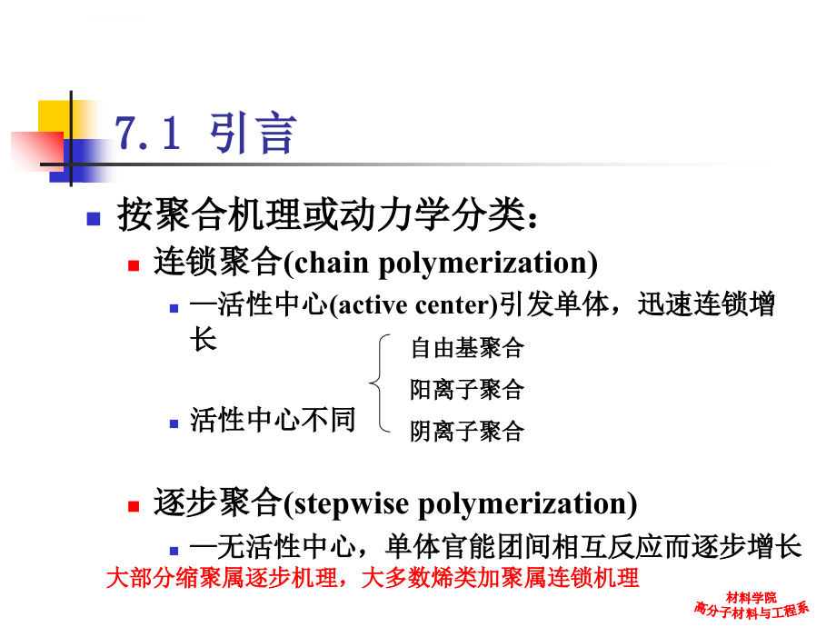 高分子化学 第七章ppt培训课件_第2页