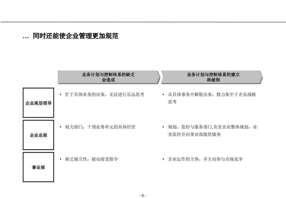 长虹电器业务计划与控制体系最终报告（讨论稿）_第5页