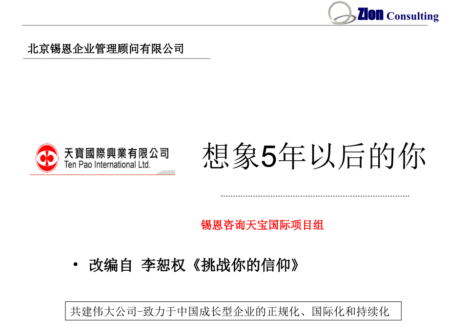 天宝国际项目个人战略研讨会_第4页