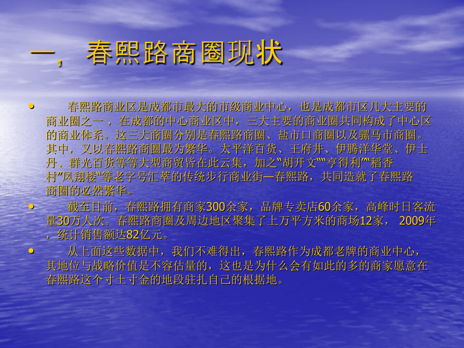 春熙路商圈考察报告ppt培训课件_第3页