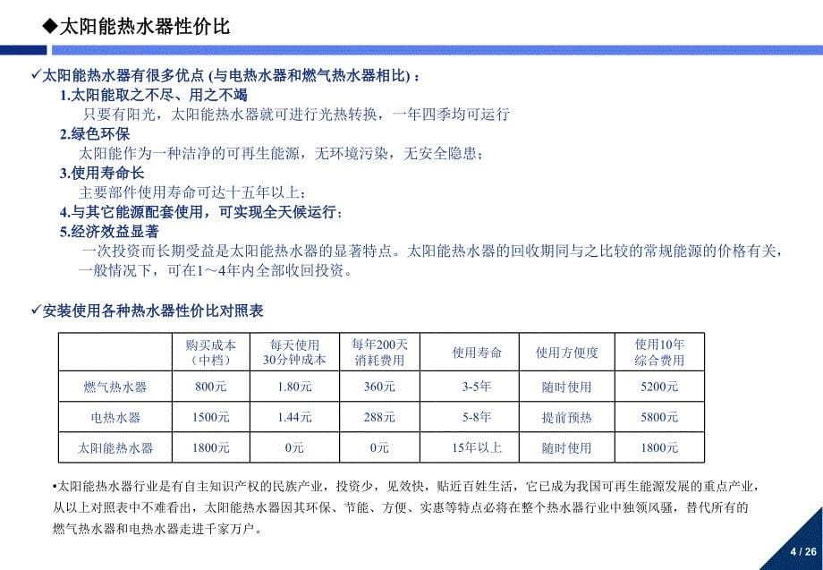 太阳能热水器汇总报告ppt培训课件_第5页