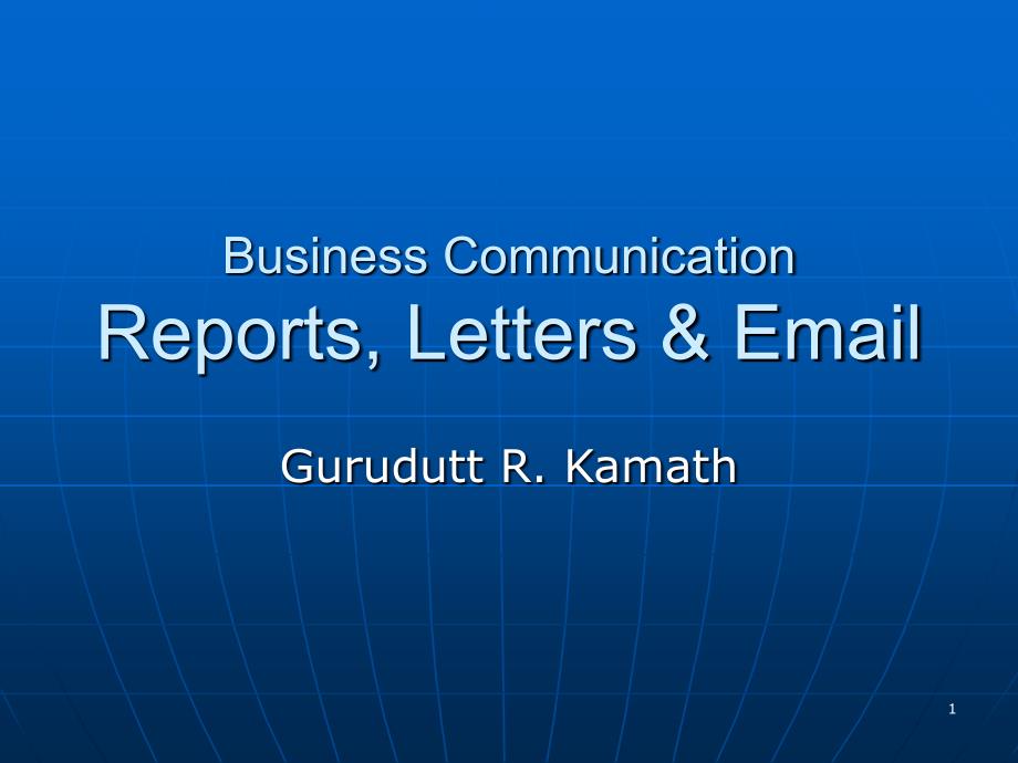 Business Communication(1)_第1页