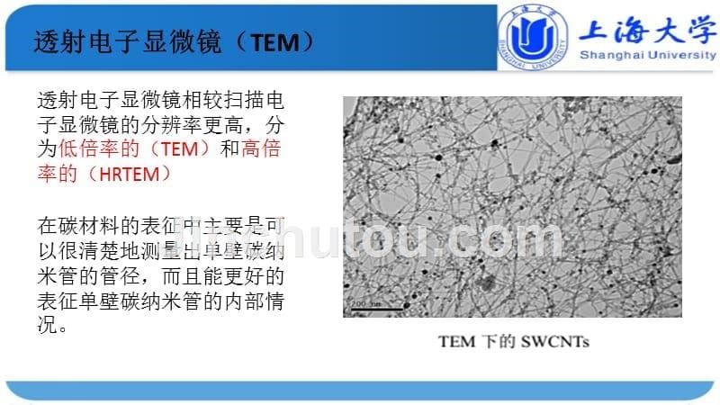 单壁碳纳米管的表征方法ppt培训课件_第5页