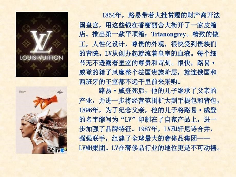 Louis Vuitton路易威登【LV品牌】--从小木匠到奢侈品巨头_第5页