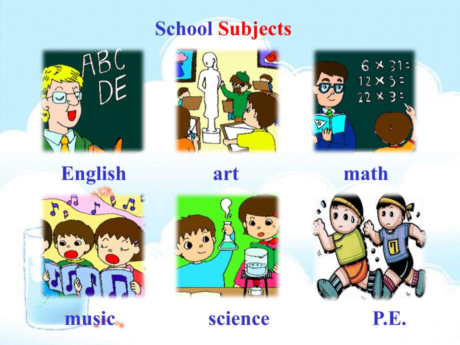 新目标版七年级英语上册第十二单元第一课时Unit+12+My+favorite+subject+is+science+PPT课件_第3页