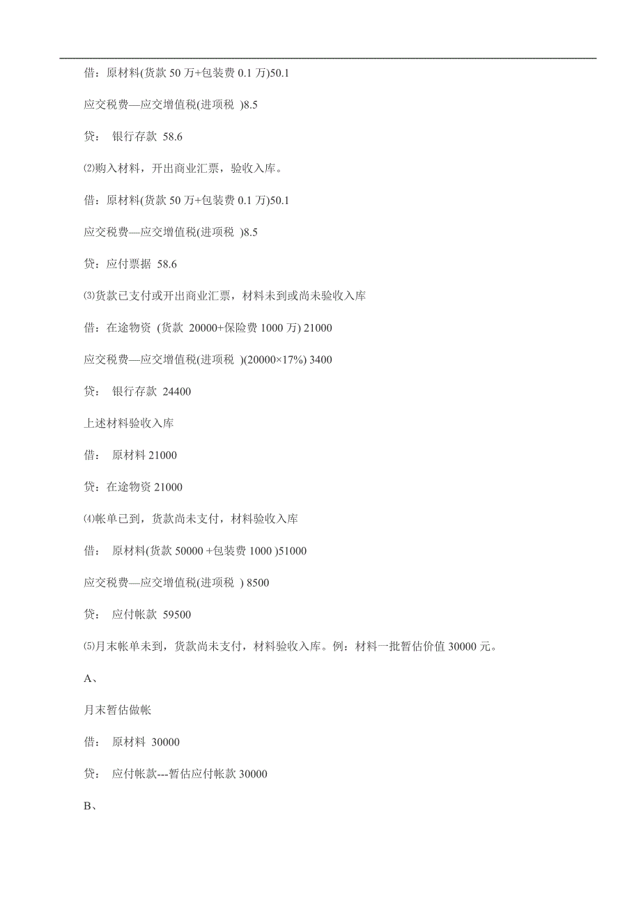 2011年初级会计实务大题重点总结_第4页