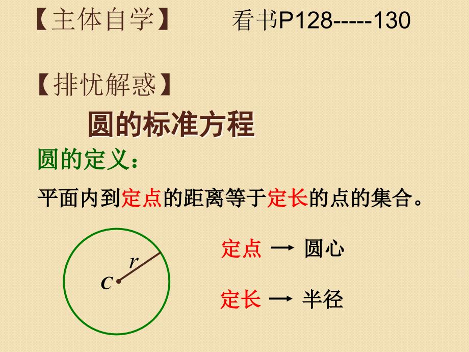 数学：2.2《圆与方程圆的标准方程》课件(必修2)_第4页