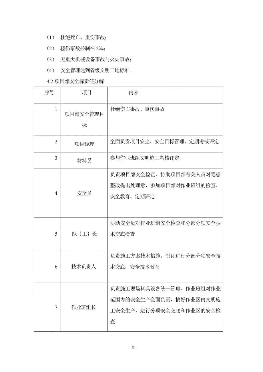 某县工业园区灾后恢复重建配套设施工程施工现场安全_第5页