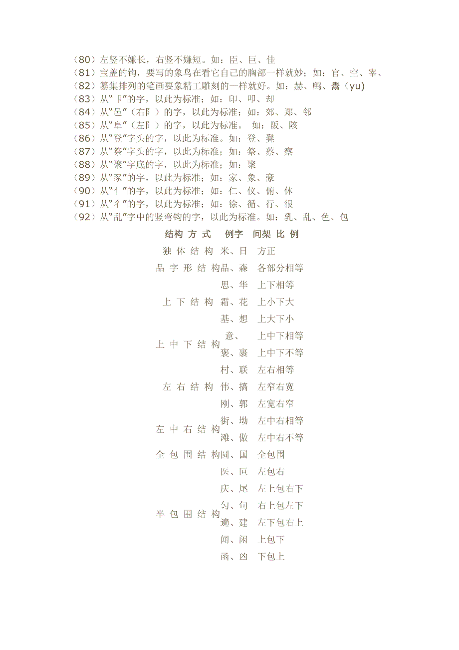 黄自元汉字间架结构九十二法_第3页