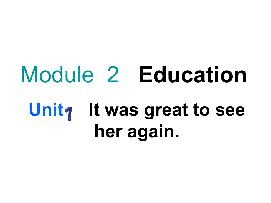 外研版九年级下Module2 课件初三下M2 U1_第1页
