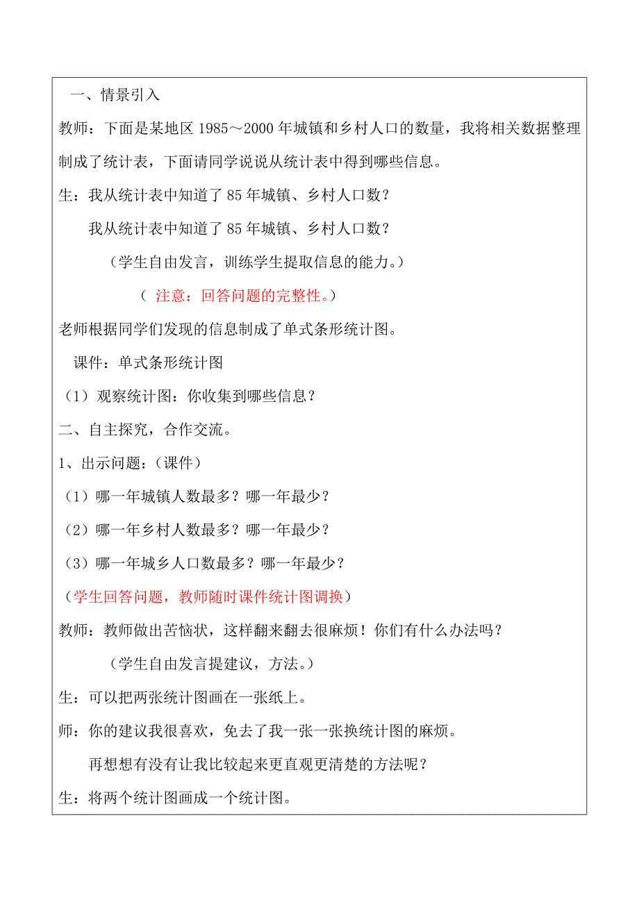 人教版四上统计_第2页