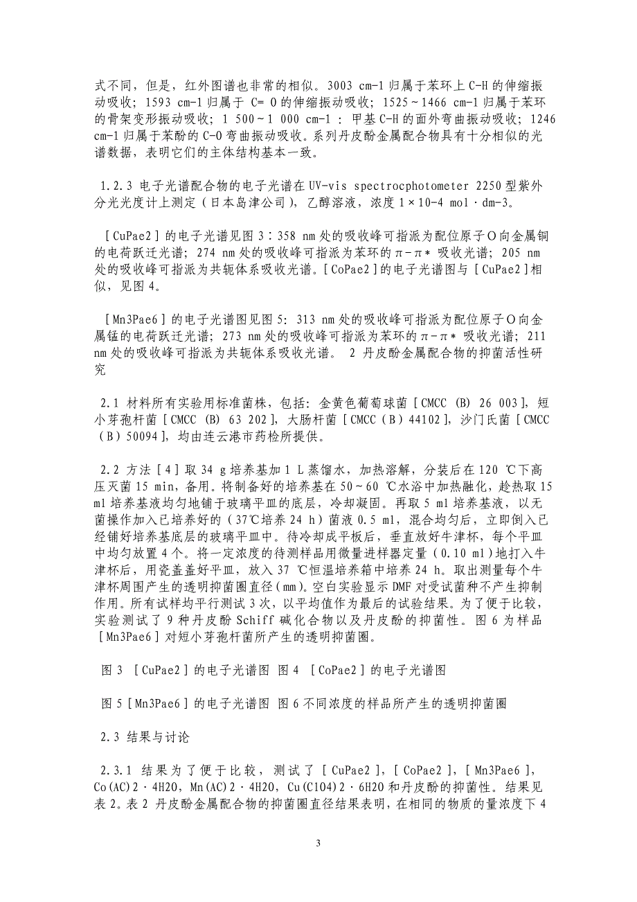 丹皮酚金属配合物的合成及生物活性研究_第3页