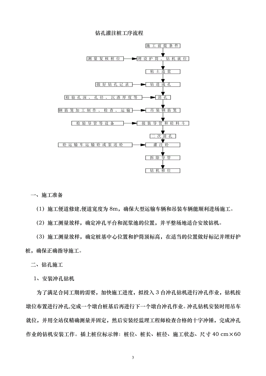 某高速公路郑挪主线下穿分离式中桥桩基分项工程开工报告_第3页