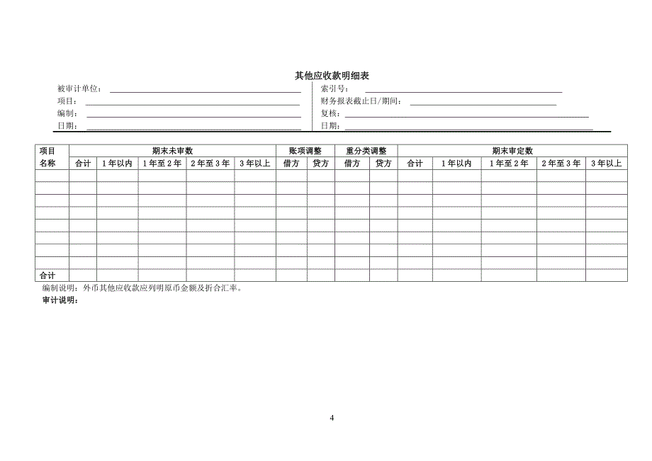 会计学---资产类——其他应收款_第4页