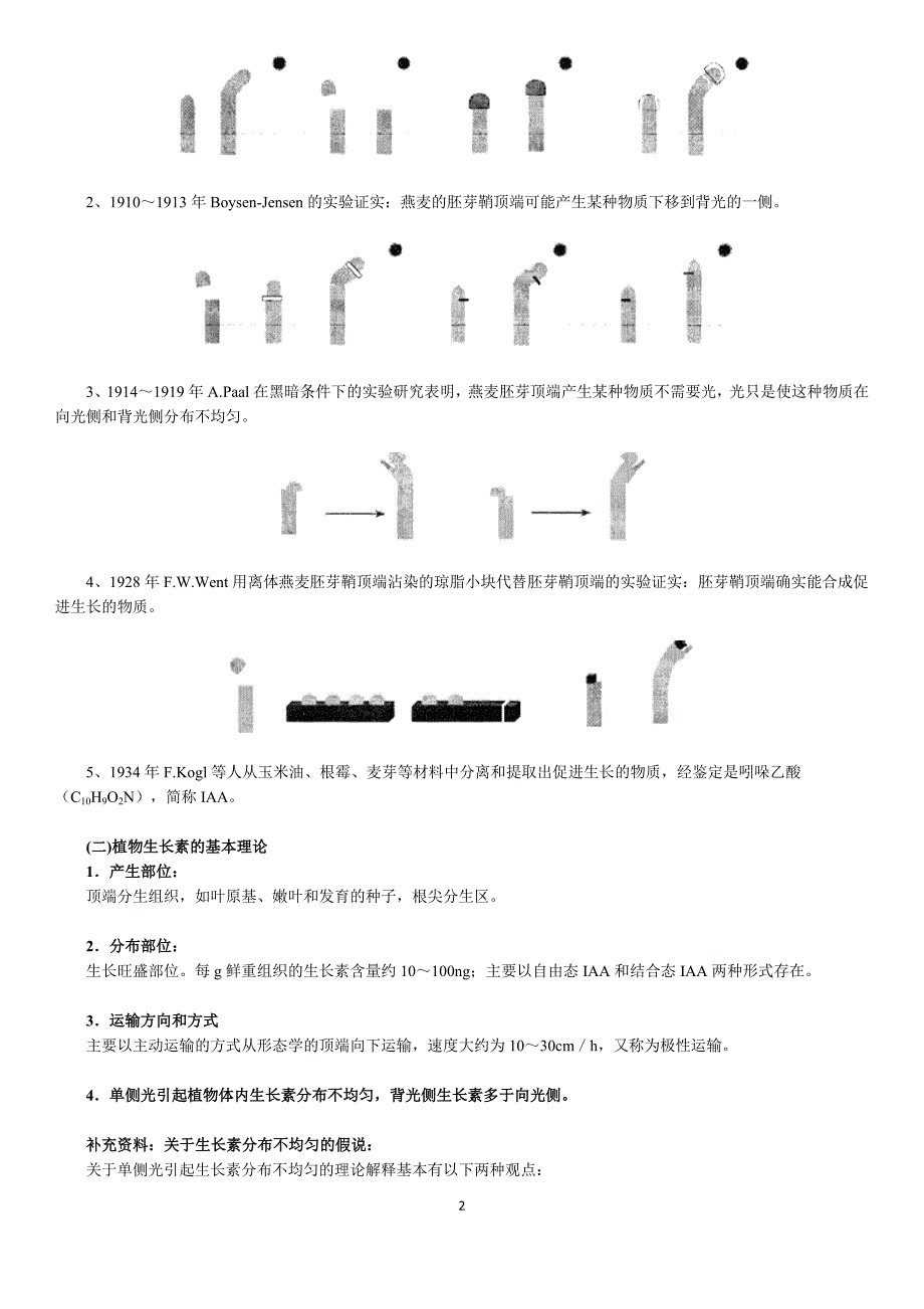 植 物 的 激 素 调 节_第2页