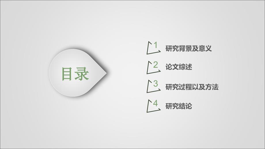 绿色清新简约极简设计毕业论文答辩ppt模板ppt培训课件_第2页