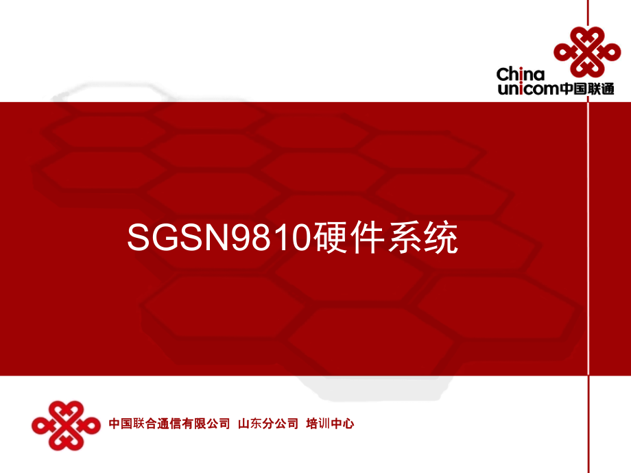 SGSN9810 硬件系统概述_第1页