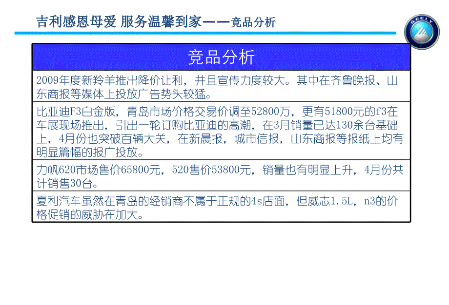 汽车4s店吉利感恩母爱服务温馨到家活动策划方案_第4页