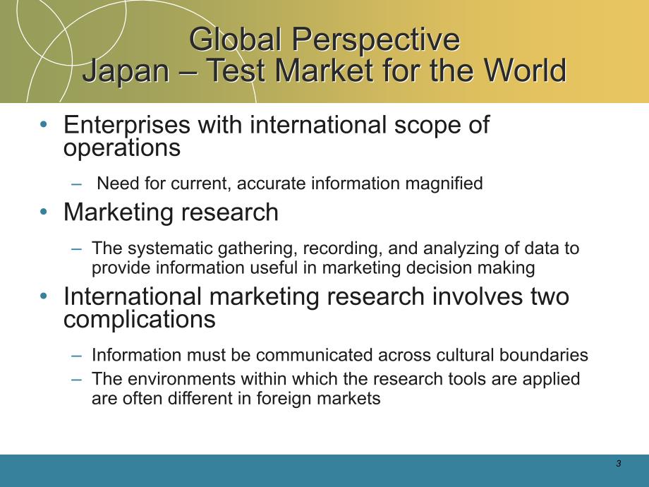 国际市场营销课件PPT 8 Developing a Global Vision Through Marketing Research_第3页