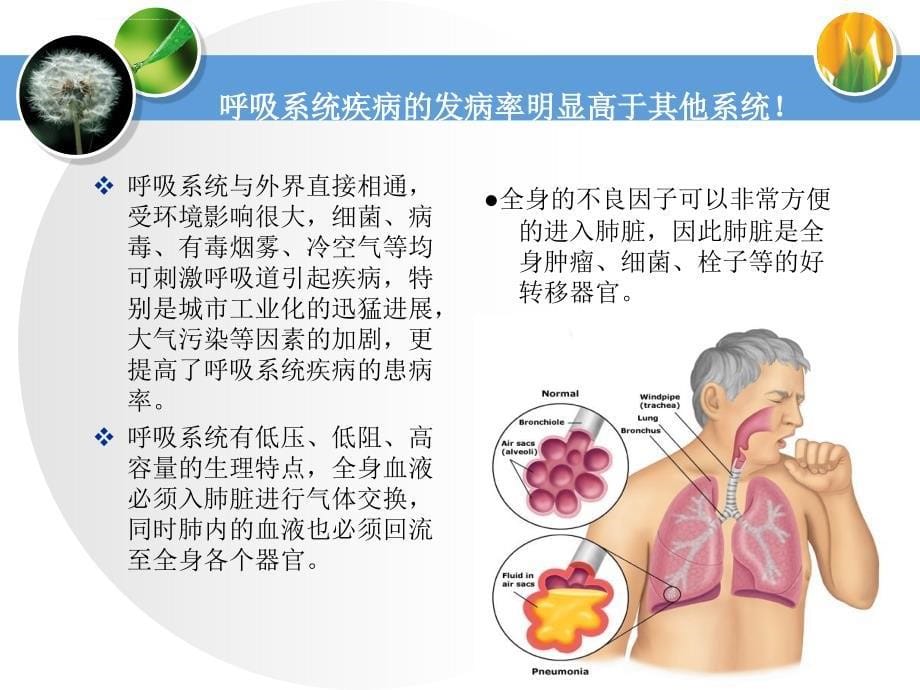 呼吸系统疾病常见症状体征的护理ppt培训课件_第5页