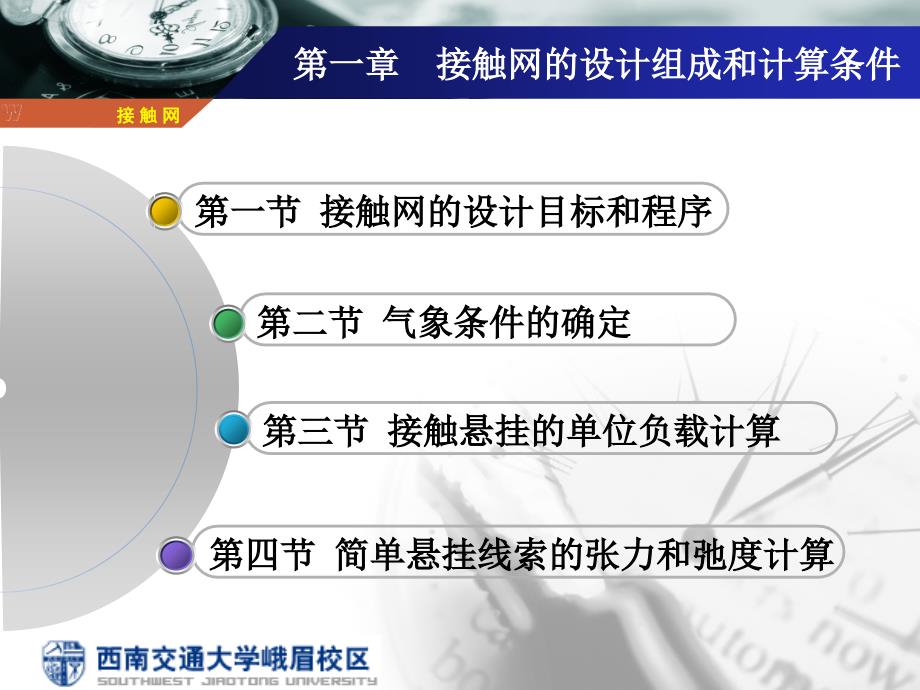 接触网的设计组成和计算条件ppt培训课件_第2页