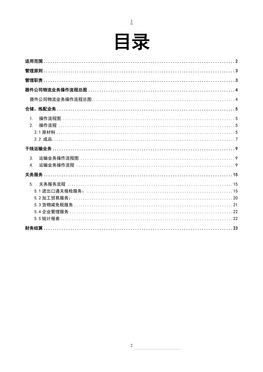 长虹公司物流业务操作手册-说明书_第2页