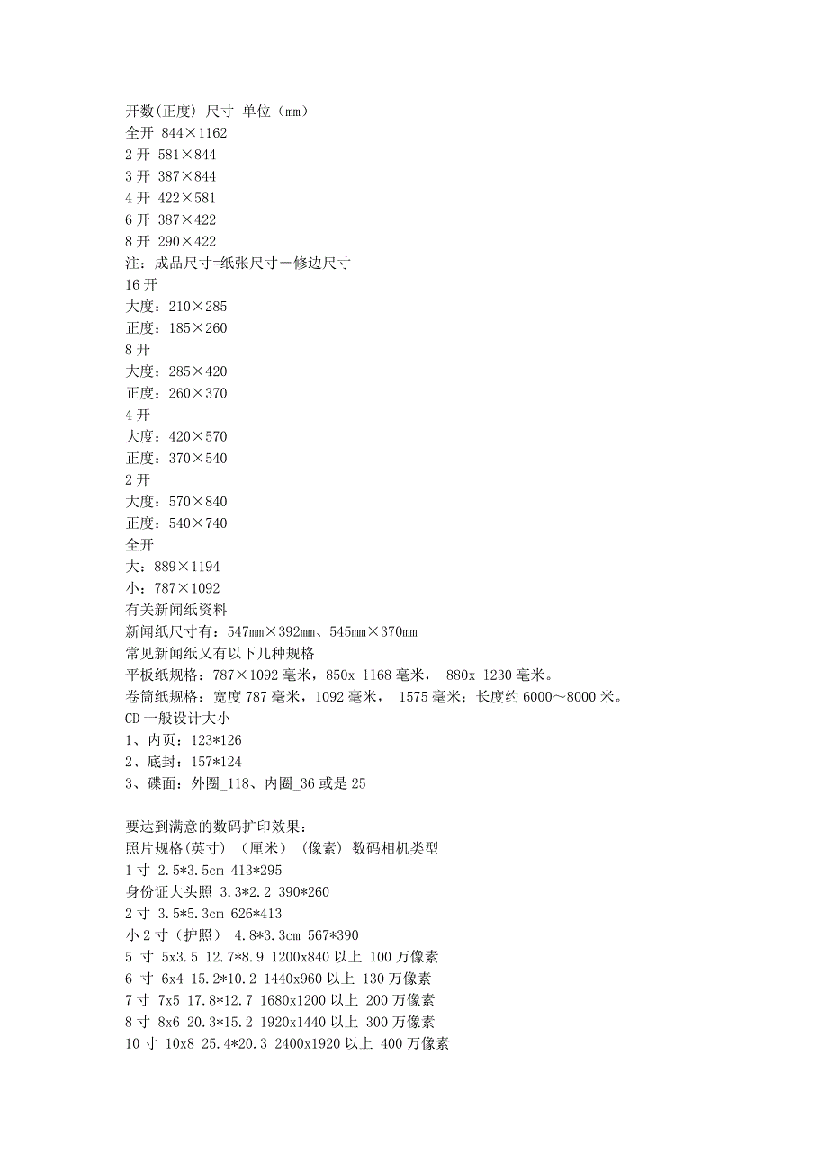 平面设计中最常用制作颜色和尺寸_第3页